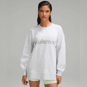 Lululemon perfectly oversized graphic crewneck